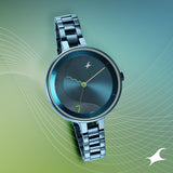 Fastrack Stunners Blue Girls Watch NS6265QM01