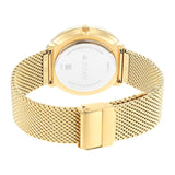 Titan White Dial Gold Stainless Steel Men's Watch 1849YM01