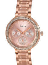 Timex Multifunction Pink Dial Women’s Watch TW000Z302
