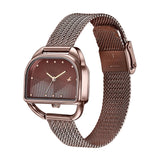 Fastrack Style Up Brown Girls Watch 6307QM01