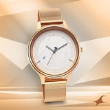 Fastrack Thor Silver Girls Watch NU6269WM01