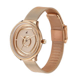 Fastrack Stunners Rose Gold Girls Watch NU6303WM01