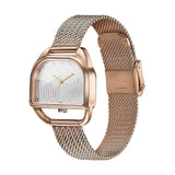 Fastrack Style Up Silver Girls Watch 6307WM01
