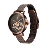 Fastrack Automatics Brown Girls Watch NU6288QM01