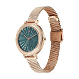 Fastrack Stunners X Green Dial Girls Watch NU68048WM01