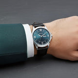 Titan Neo Arabic Blue Dial Men’s Leather Watch 1870SL10