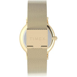 Timex Transcend Gold-Tone Strap Women Watch TW2Y10300UJ