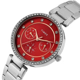 Timex Red Dial Women Watch TWEL18704
