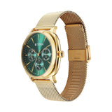Titan Classique Suave Men’s Gold Mesh Watch 90189YM01
