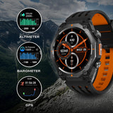 Fastrack 1.43" GPS Smartwatch Multisports 38202PP01K