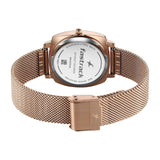 Fastrack Stunners X Rose Gold Girls Watch NU68043WM01