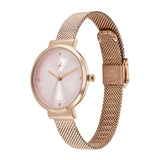 Fastrack Stunners X Pink Dial Girls Watch NU68045WM02