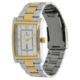 Titan Silver Dial Men’s Day-Date Steel Watch