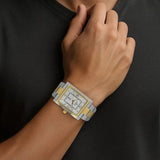 Titan Silver Dial Men’s Day-Date Steel Watch