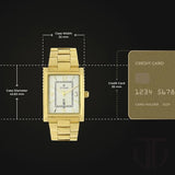 Titan Champagne Dial Day-Date Men’s Watch NU90024YM07