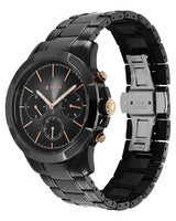 Titan Quartet Black Men’s Watch NT90090KD03