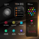Titan Mirage AMOLED BT Calling Smartwatch 90184AL01