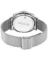 Titan Classique Suave Green Dial Watch 90189SM01