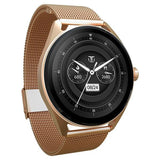 Titan Crest AMOLED BT Calling Smartwatch Rose Gold Mesh