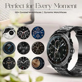 Titan Heritage Premium Smartwatch Stainless Steel AMOLED Watch for Men 90207 Series