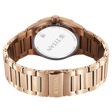 Titan Regalia Brown Rose Gold Men’s Watch 90240WM01