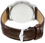 Titan Karishma Silver Dial Men’s Leather Watch 1774SL01