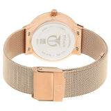 Titan Rose Gold Dial Women’s Watch NS95033WM01