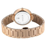 Titan Purple Ceramics Brown Women’s Watch – NU95189KC04