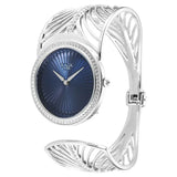 Titan Raga Silver Blue Dial Women's Watch (Large) NU95221VM01