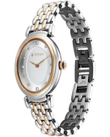 Titan Aura Silver Dial Women’s Watch NU95242KM01