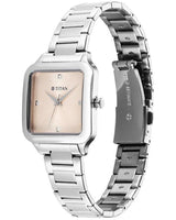 Titan Horizon Pink Dial Women’s Watch 95297SM01