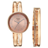 Titan Raga Contempore Rose Gold Dial Women's Watch NU95310WM02F