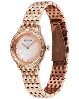 Titan Glamour Mother Of Pearl Dial Women’s Watch NU95316WM01