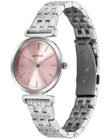 Titan Workmode Pink Dial Women’s Watch NU95321SM01