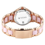 Titan Glamour Mother Of Pearl Dial Women’s Watch NU95325KD01