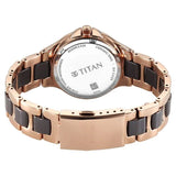 Titan Glamour Grey Dial Women’s Watch NU95325KD02