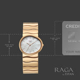 Titan Raga Sierra Rose Gold Women’s Watch 95389WM01