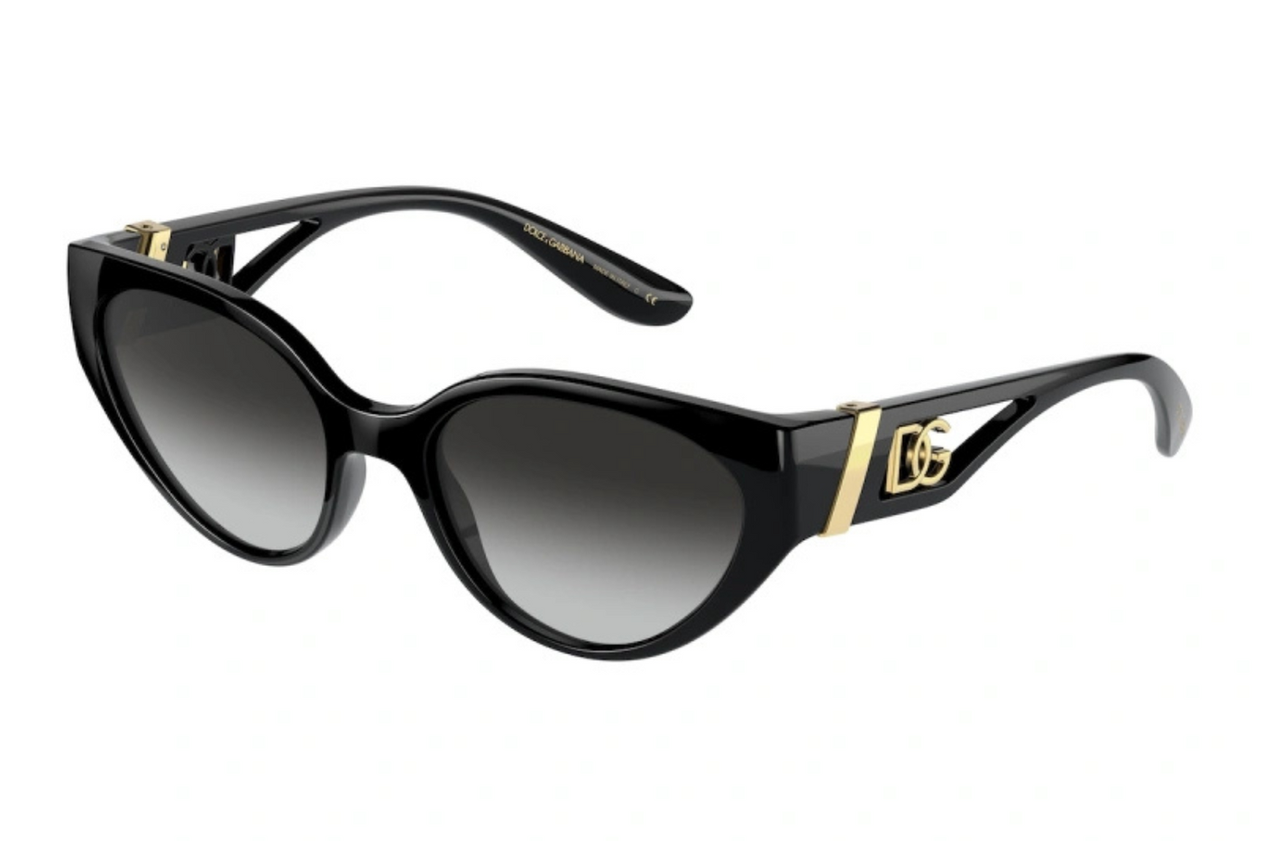 DOLCE & GABBANA ブラックヘッドバンド Dolce & Gabbana DG6146 501/8G – woweye