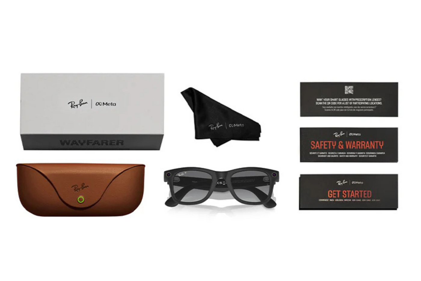 Ray-Ban Meta Wayfarer AI RW4006 601ST3 50 POLARIZED – woweye