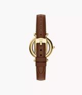 Fossil Carlie Mini Leather Watch for Women ES5464