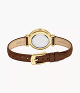 Fossil Carlie Mini Leather Watch for Women ES5464