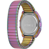 Timex 80 Silver Digital Unisex Watch 36mm Expansion Band