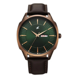 Fastrack Stunners Green Dial Men's Watch 38213QL01