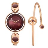 Fastrack Pulse Brown Dial Girls Watch NU6237WM01F