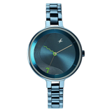 Fastrack Stunners Blue Girls Watch NS6265QM01