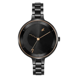 Fastrack Stunners Black Girls Watch NU6265NM02