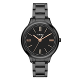 Timex Black Round Dial Women Watch TWTL121SMU05