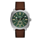 Fossil Machine Leather Watch for Men FS6100