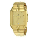 Titan Karishma Golden Dial Watch 9264YM02