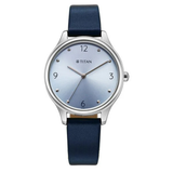 Titan Neo Blue Leather Women’s Watch NU2781SL02